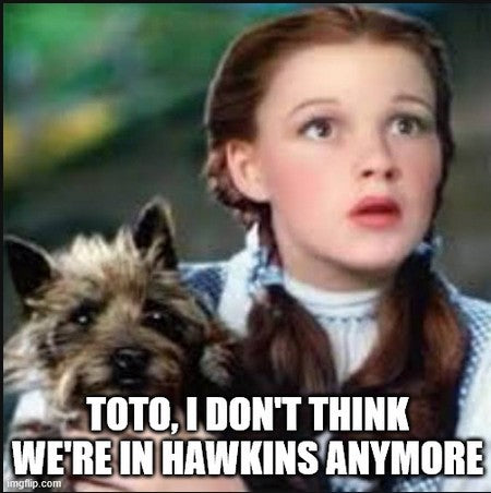 A Song For You (for "Toto, I don't Think We're in Hawkins Anymore")