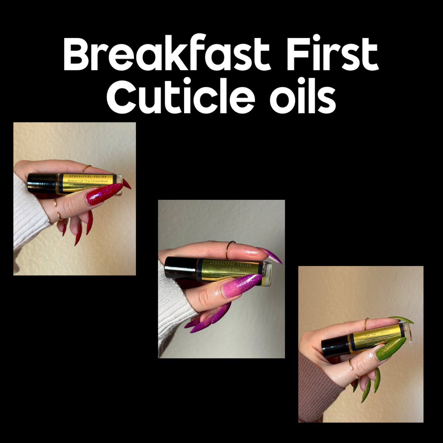 Breakfast First Cuticle Oil Bundle - Releases 06/05/26