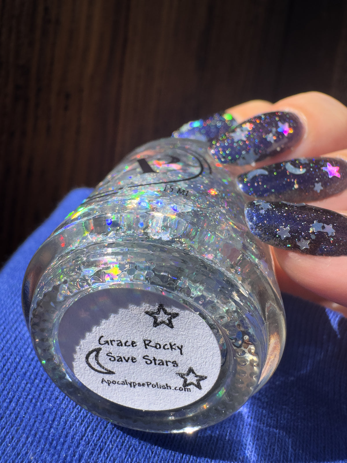 Grace Rocky Save Stars (topper)